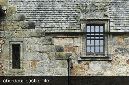 Aberdour Castle in Fife